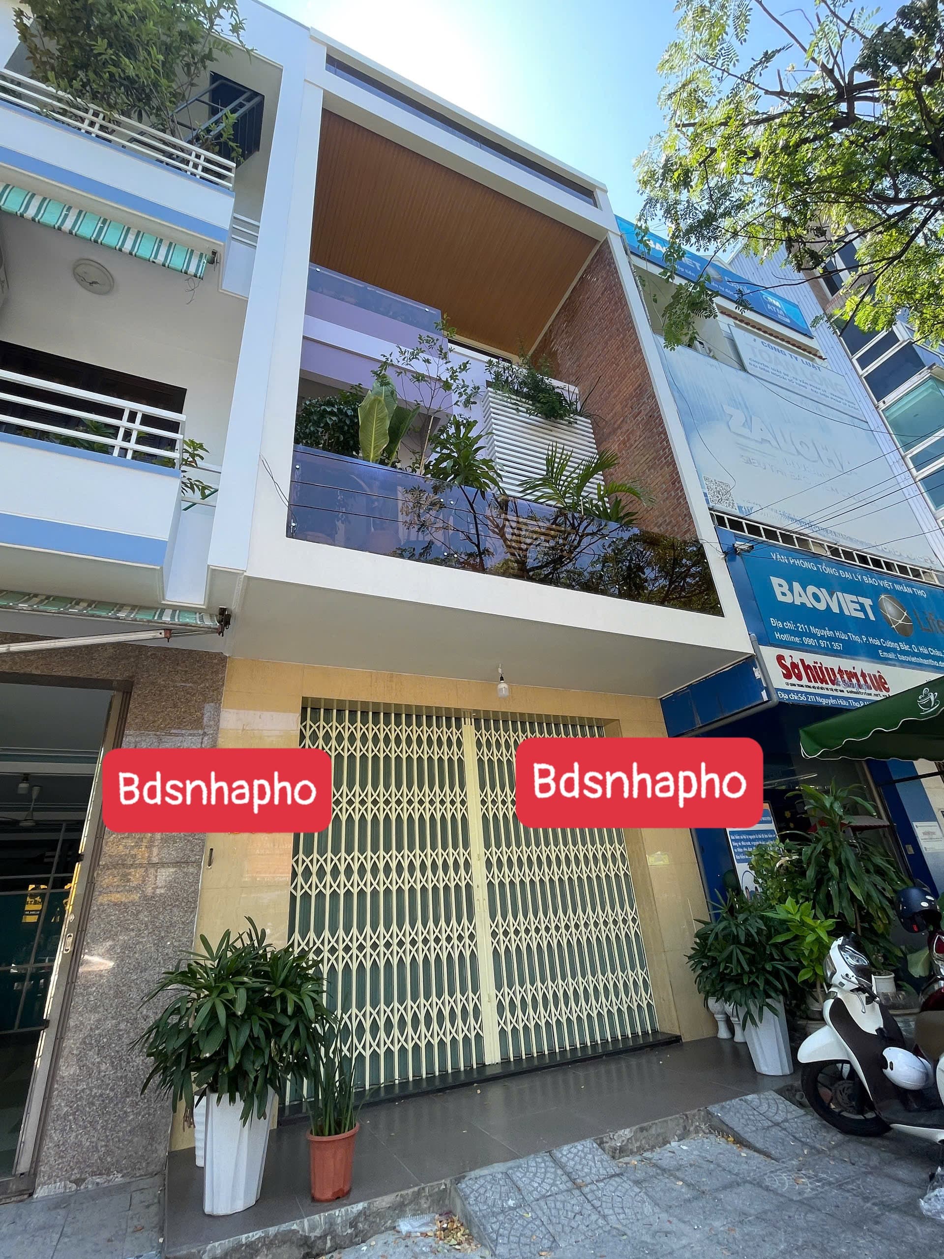 Nhà nguyên căn 3 tầng đường Nguyễn Hữu Thọ, quận Hải Châu, diện tích 125m2