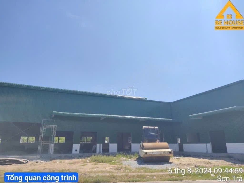 Đất và nhà xưởng cho thuê góc Chu Huy Mân - Hồ Hán Thương, Sơn Trà, diện tích 2200m2