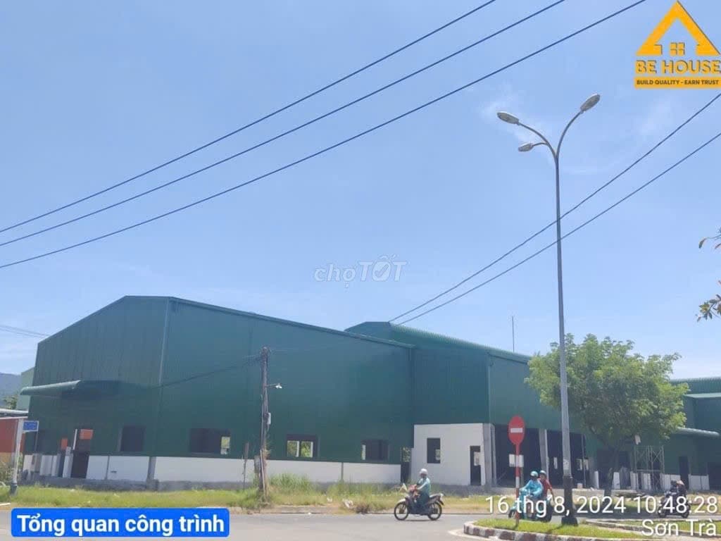 Đất và nhà xưởng cho thuê góc Chu Huy Mân - Hồ Hán Thương, Sơn Trà, diện tích 2200m2 - Ảnh 2