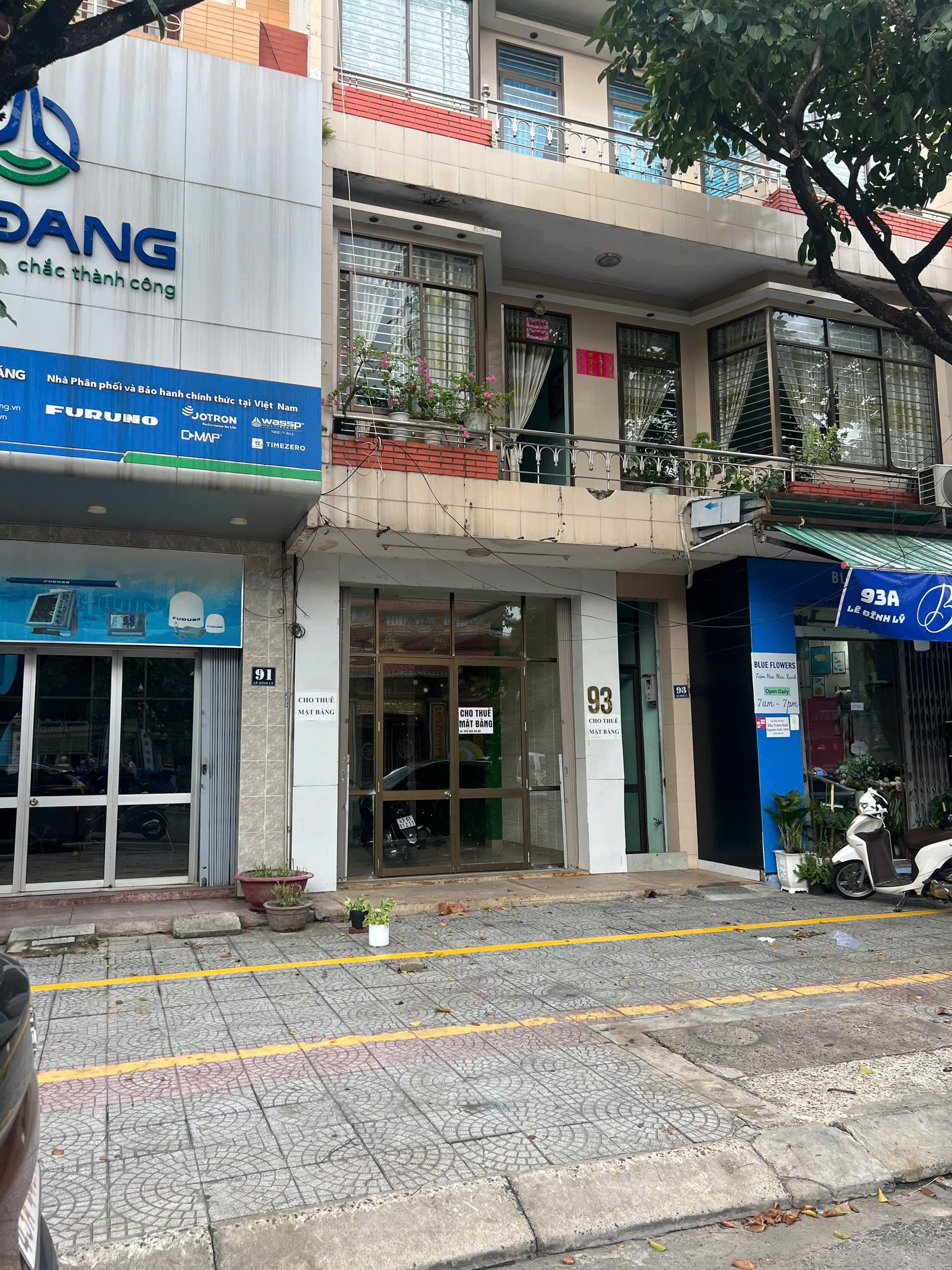 Mặt bằng kinh doanh 40m2 tại Lê Đình Lý, quận Hải Châu, có nhà vệ sinh