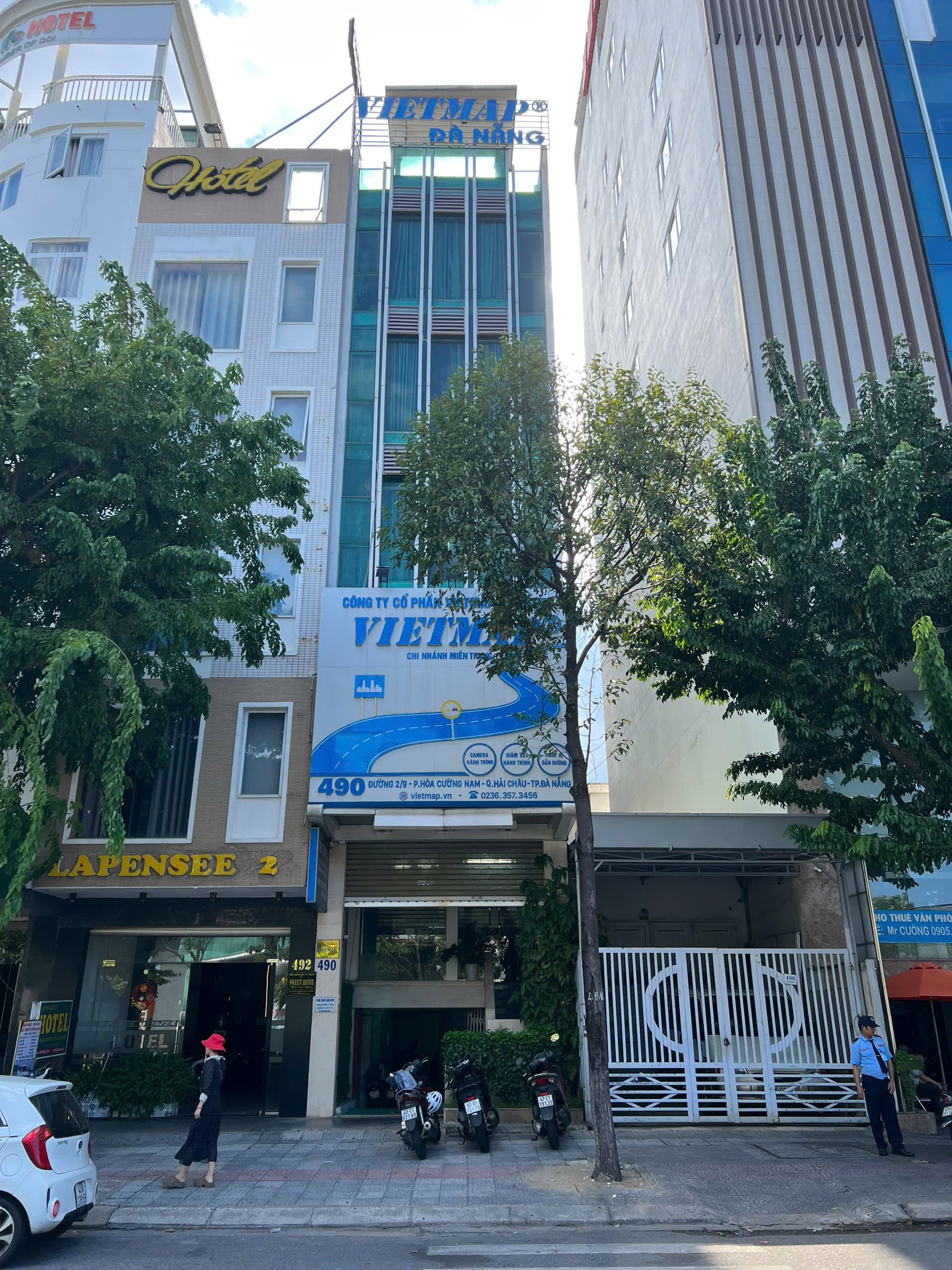 Tòa nhà văn phòng 7 tầng có thang máy tại đường 2 tháng 9, diện tích 112.5m²