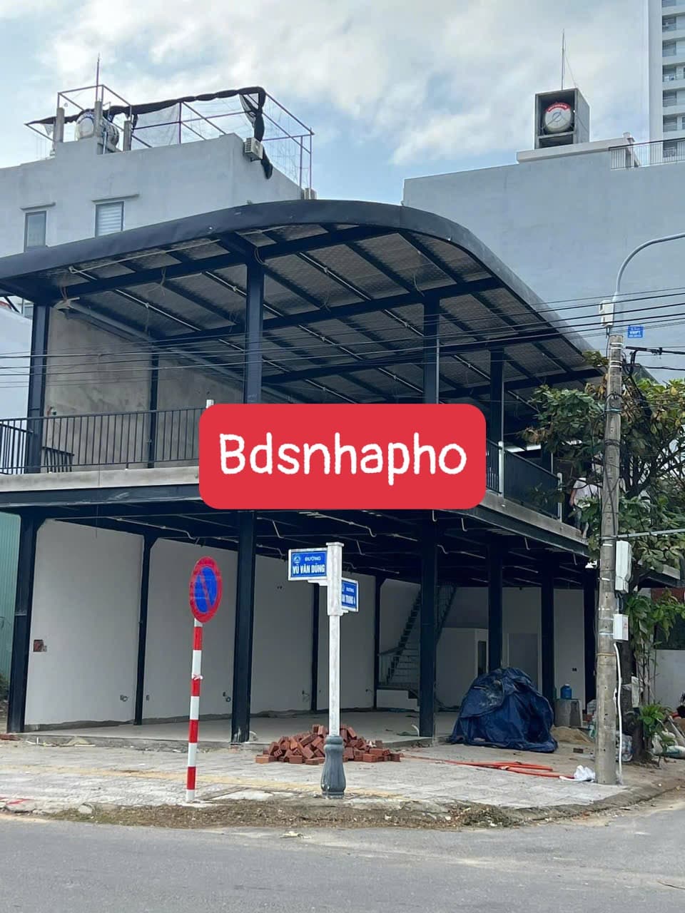 Nhà 2 tầng lô góc mặt tiền Vũ Văn Dũng và An Trung 4, diện tích 160m2