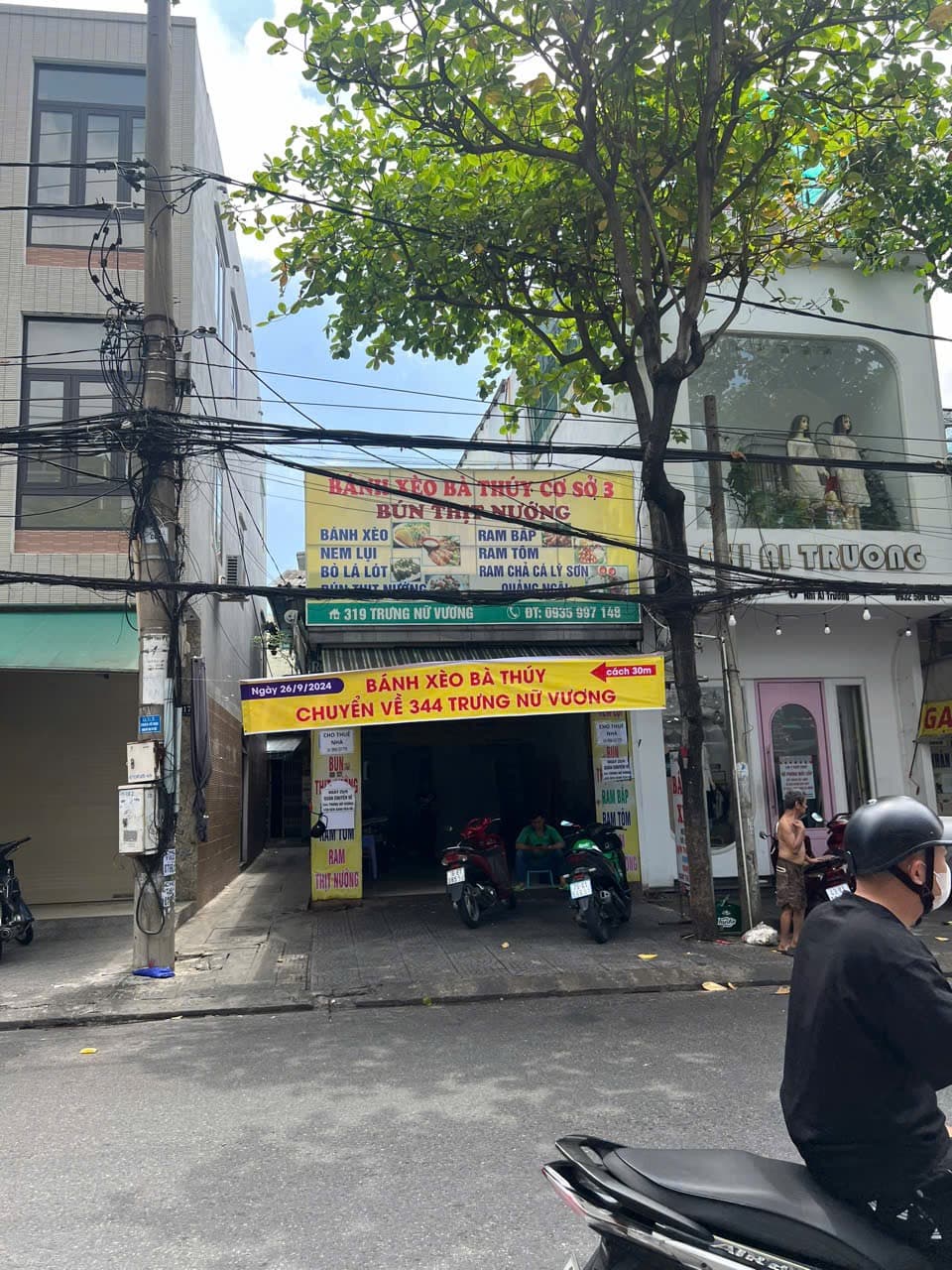 Mặt bằng kinh doanh 35m2 đường Trưng Nữ Vương, quận Hải Châu