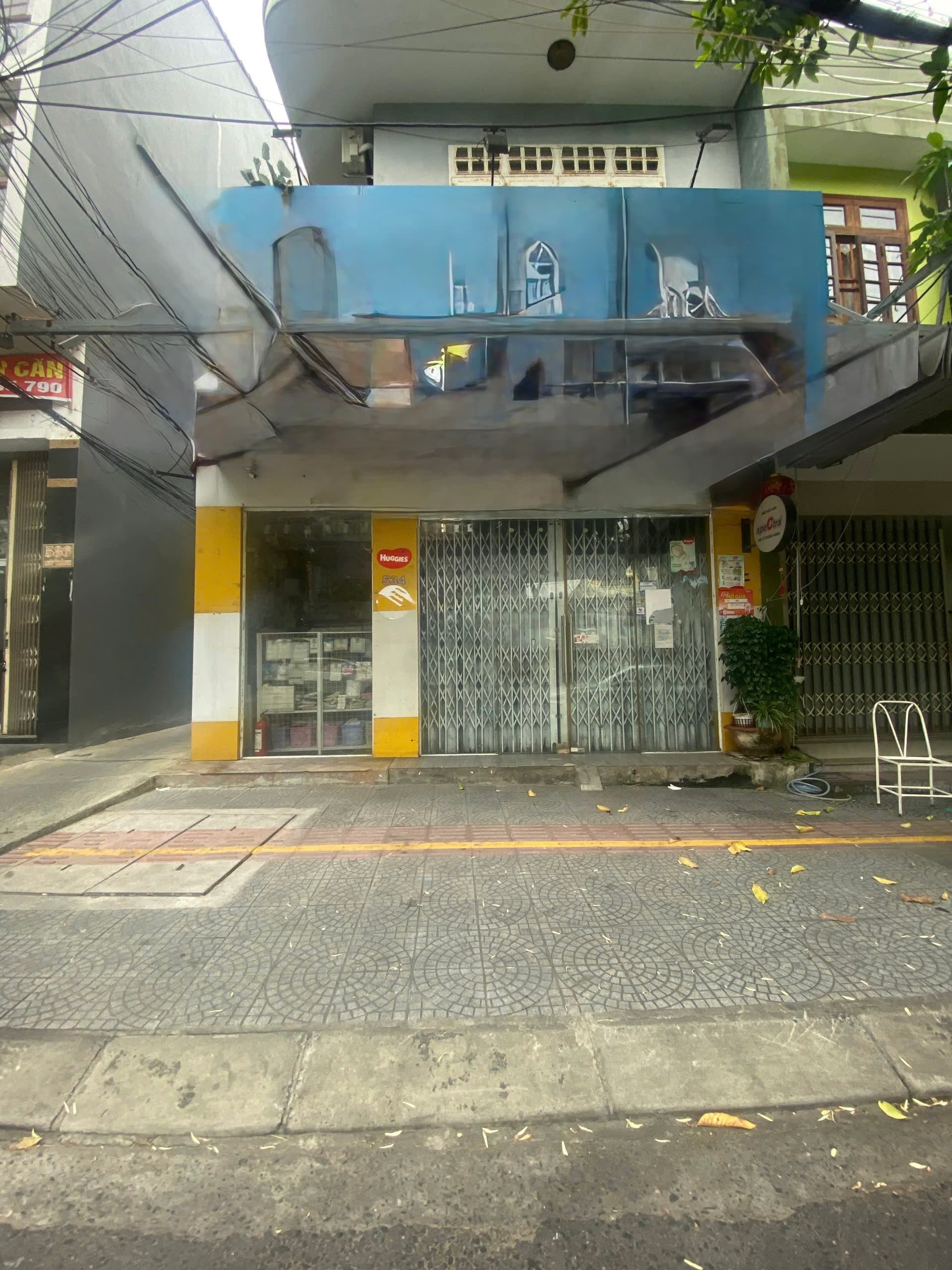 Mặt bằng kinh doanh riêng biệt tại Núi Thành, diện tích 52m², không cho phép ăn uống, nằm đoạn trừog Đông Á, Kiến Trúc