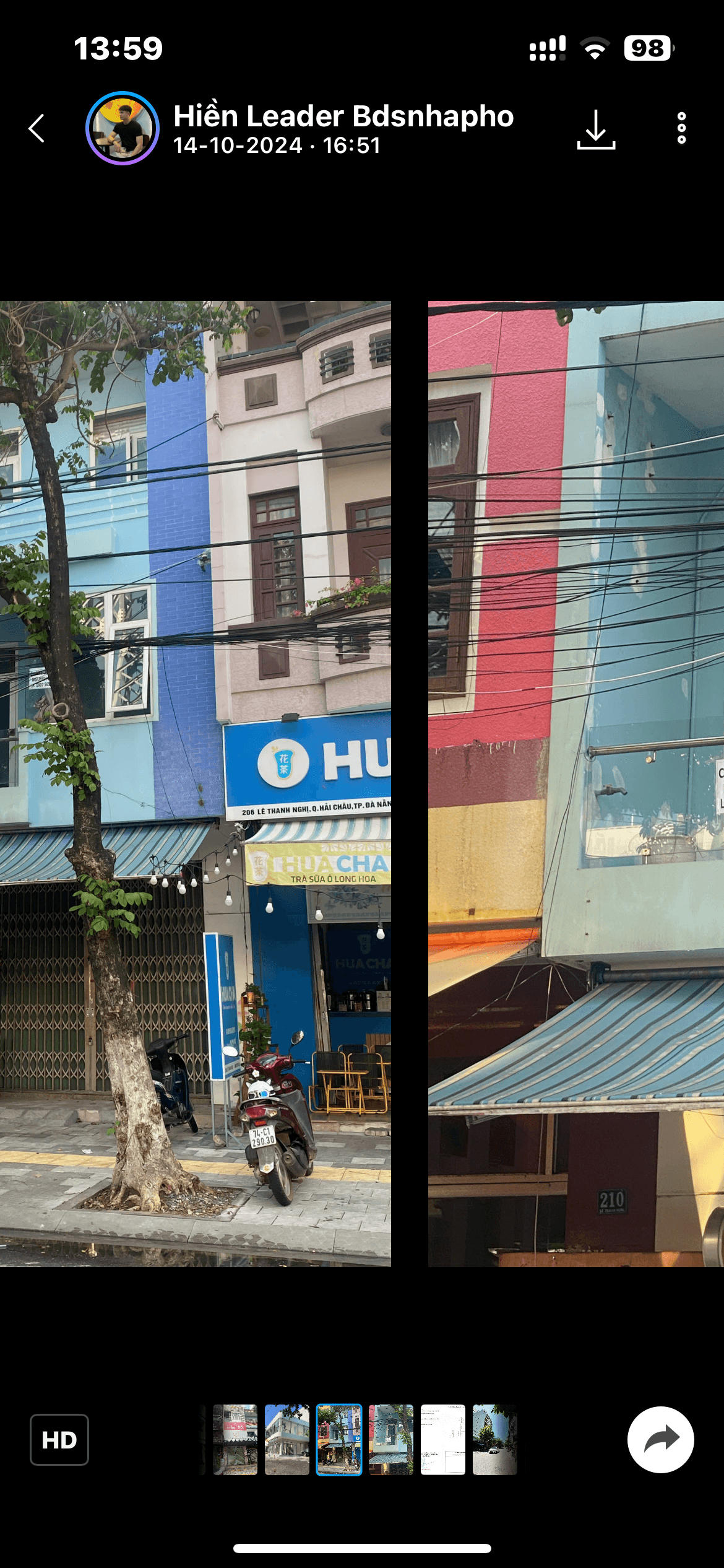 Nhà nguyên căn 3 tầng đường Lê Thanh Nghị, diện tích gần 90m2, phù hợp làm văn phòng hoặc kinh doanh