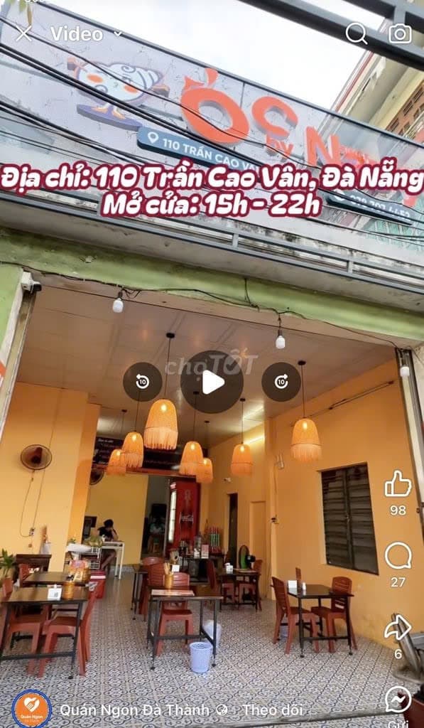 NGUYÊN CĂN CẤP 4 ĐƯỜNG TRẦN CAO VÂN 65M2, KINH DOANH TẤT CẢ 