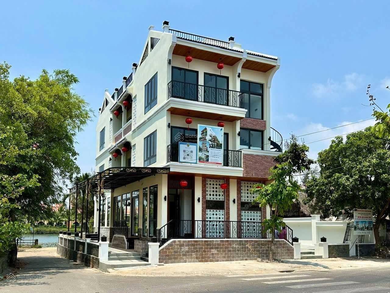 NGUYÊN CĂN 3.5 TẦNG HỘI AN, VIEW SÔNG HOÀI, NHÀ SÂN VƯỜN THÍCH HỢP NHÀ HÀNG CƠM QUÊ  - Ảnh 10