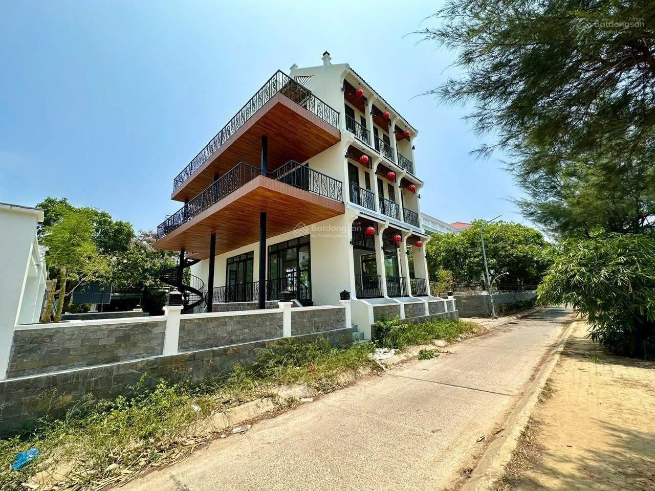 NGUYÊN CĂN 3.5 TẦNG HỘI AN, VIEW SÔNG HOÀI, NHÀ SÂN VƯỜN THÍCH HỢP NHÀ HÀNG CƠM QUÊ  - Ảnh 3