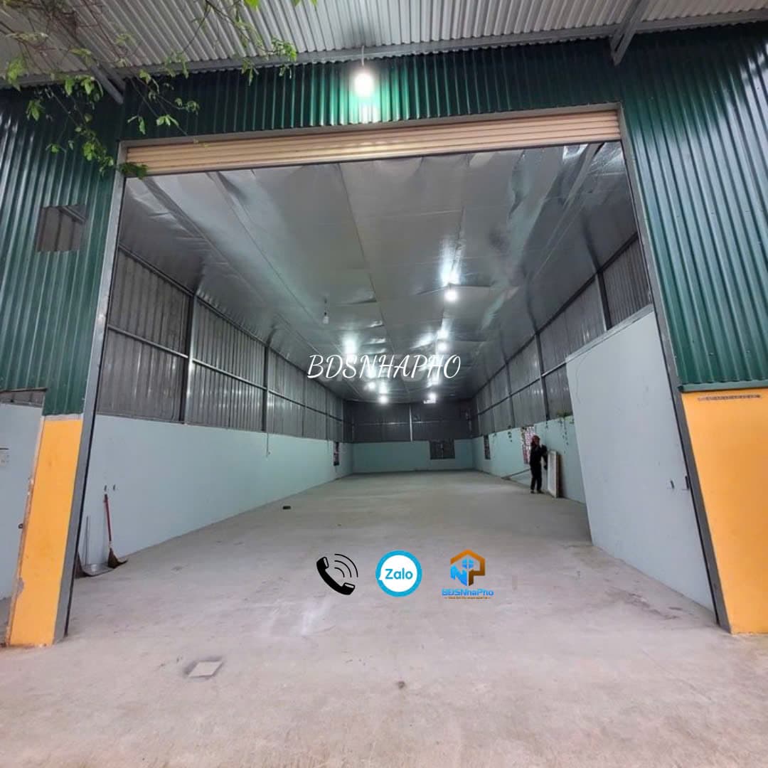Kho mới 216m2 ngang 8m tại Bầu Mạc 17, quận Liên Chiểu, phù hợp lưu trữ hàng hóa