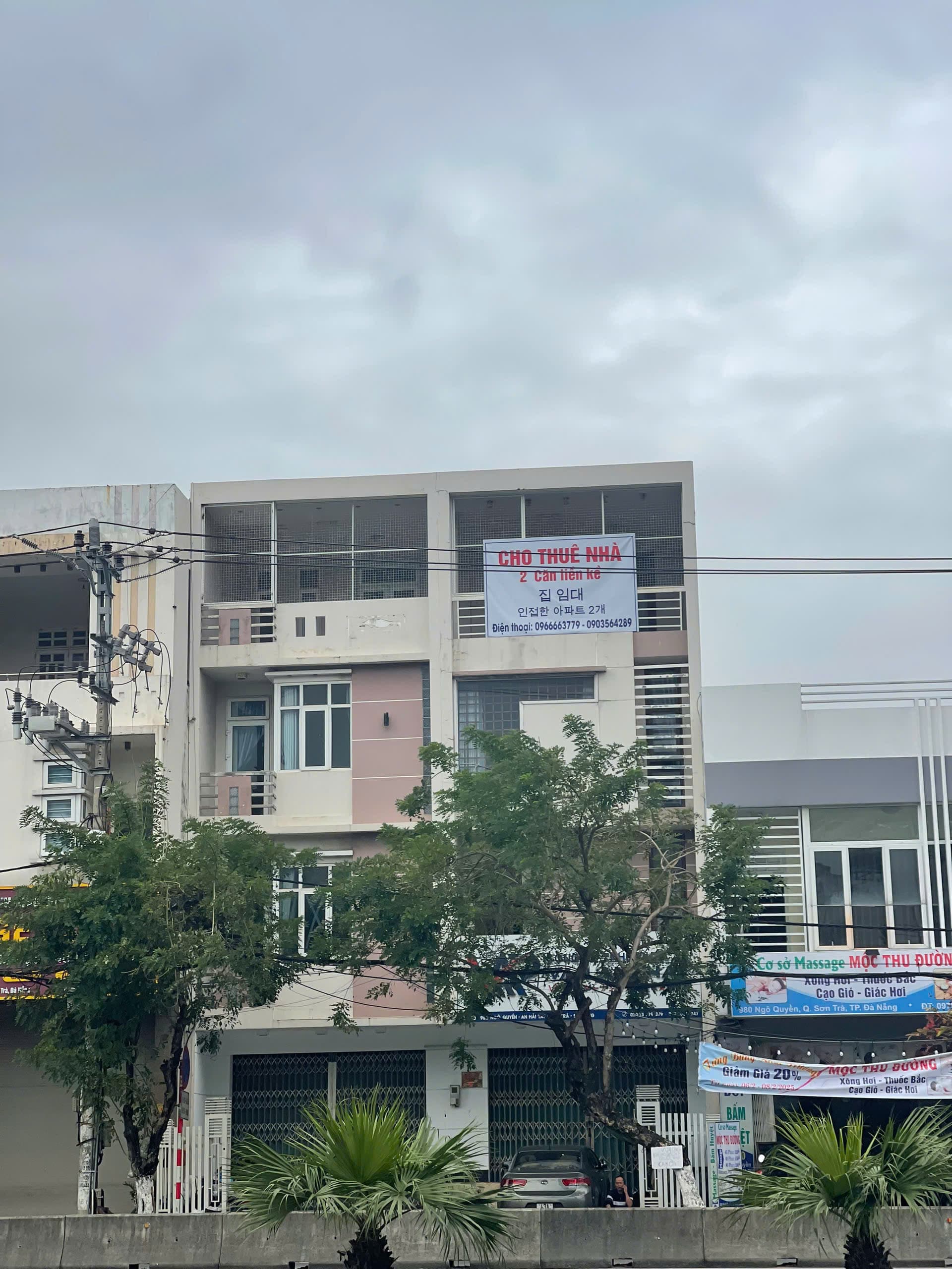 Nhà 4 tầng mặt tiền 10x20m tại Ngô Quyền, Sơn Trà, phù hợp kinh doanh và văn phòng