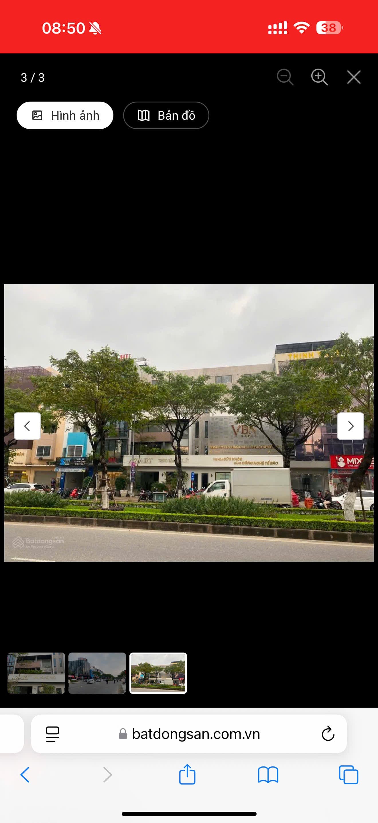 Tòa nhà 5 tầng trống suốt đường Nguyễn Phước Lan, phù hợp làm văn phòng