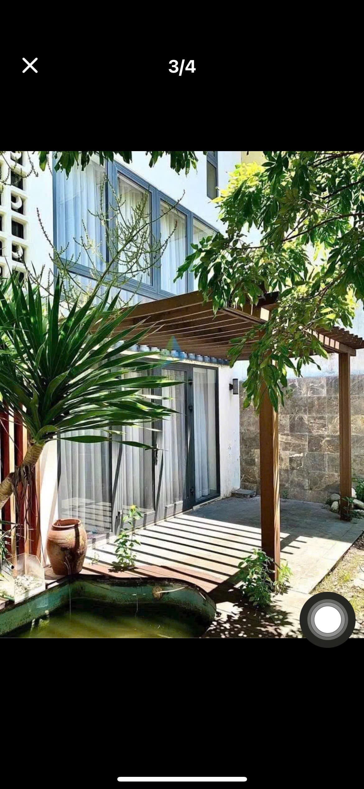 Nhà 3 tầng diện tích 210m2 có sân vườn rộng phù hợp nhà hàng, cafe tại Thanh Sơn