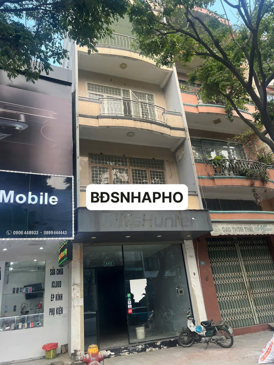 Nhà nguyên căn HÀM NGHI 4 tầng ngang 5m sâu 18m
