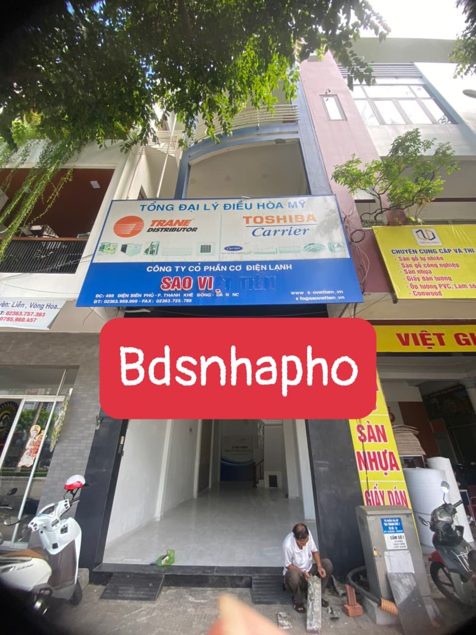 Nhà nguyên căn 3 tầng diện tích 67,2m² tại Điện Biên Phủ, phù hợp để ở và kinh doanh