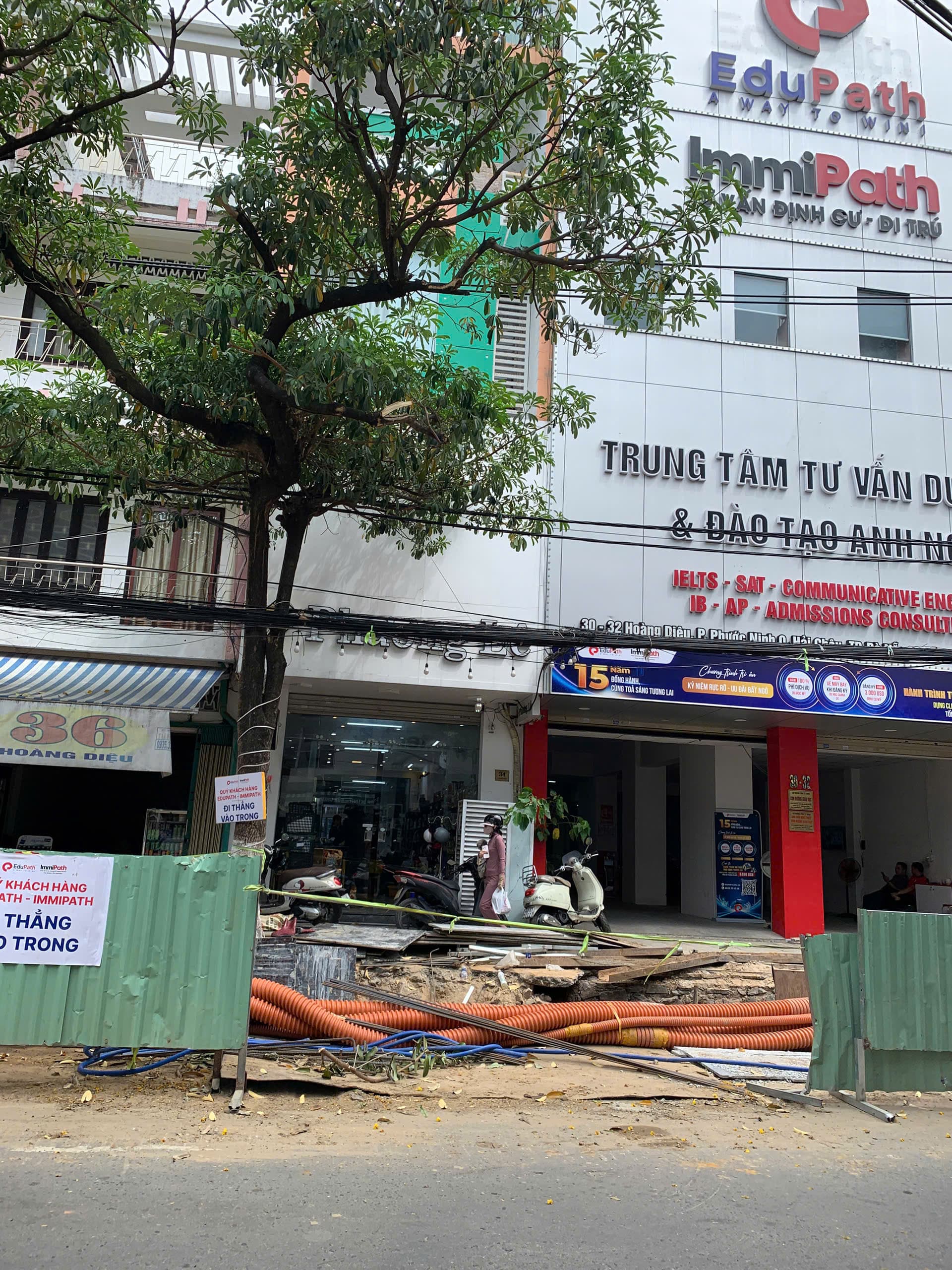 Nhà 3 tầng diện tích 130m2 đường Hoàng Diệu, phù hợp kinh doanh đa ngành