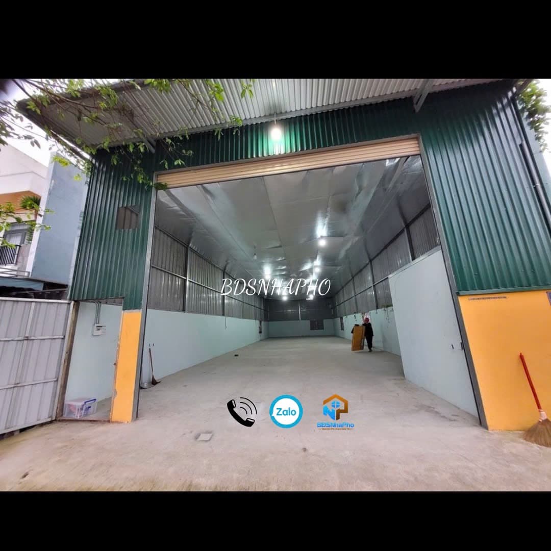 Kho kiên cố 270m2 tại Hoàng Văn Thái, Liên Chiểu, khu dân cư an ninh