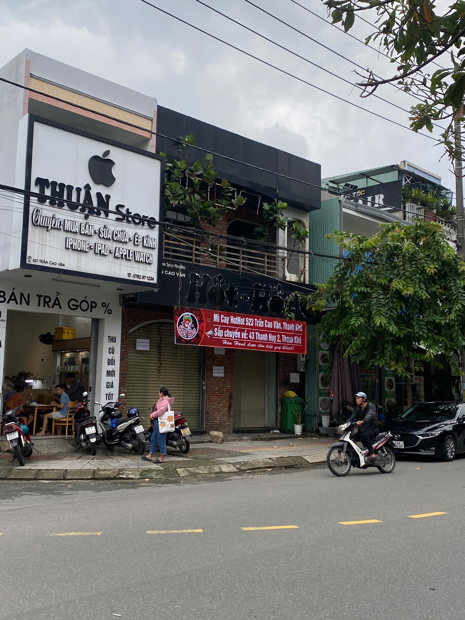 Nhà 2 tầng đường Trần Cao Vân ngang 8m, phù hợp kinh doanh