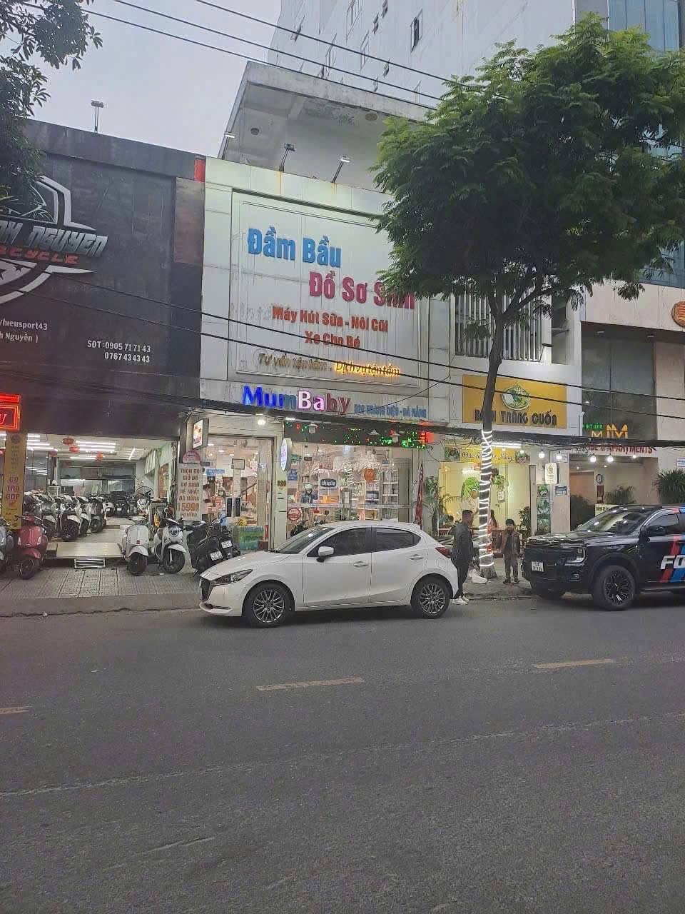 NGUYÊN CĂN 3 TẦNG MẶT TIỀN HOÀNG DIỆU CHO THUÊ 