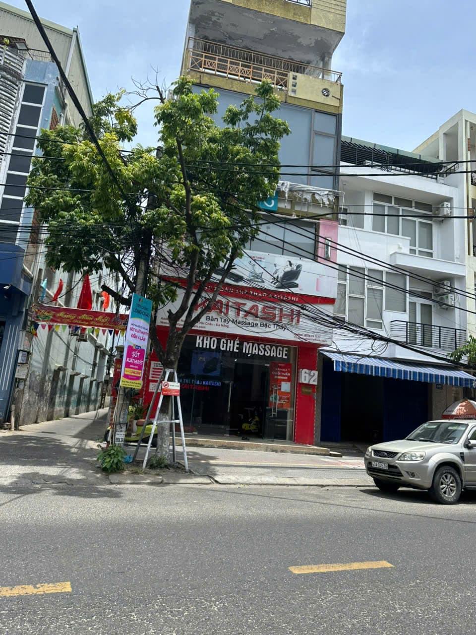 Mặt bằng tầng 2 diện tích 134m2 tại Núi Thành, phù hợp văn phòng và studio
