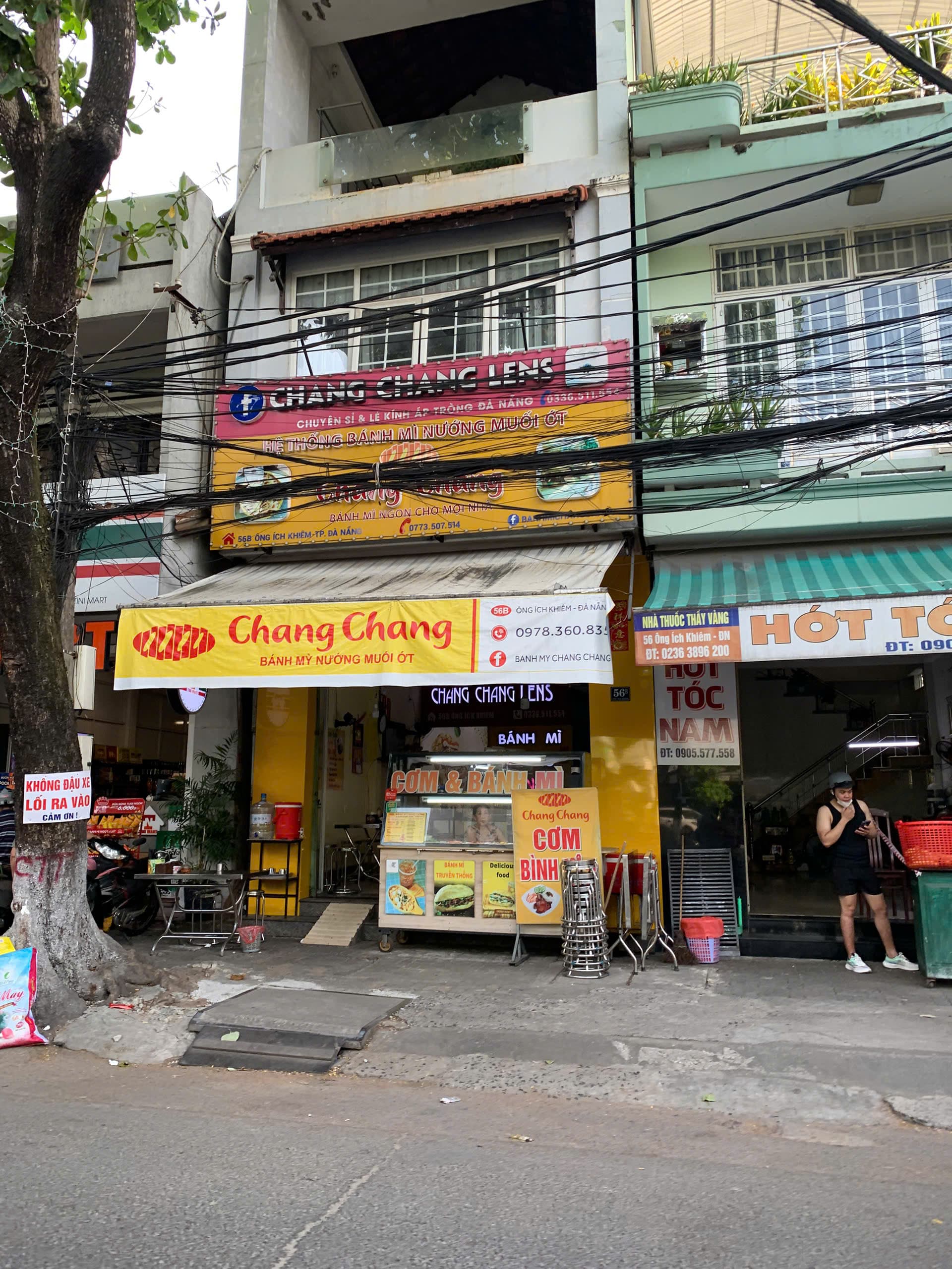 Mặt bằng kinh doanh 75m2 2 tầng đường Ông Ích Khiêm, phù hợp mở quán cà phê