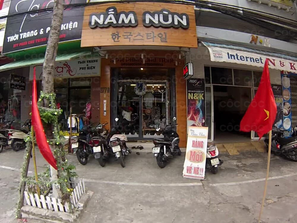 Mặt bằng kinh doanh 38m2 tại Phan Châu Trinh, có nhà vệ sinh, lối đi chung